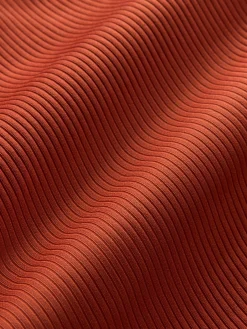 High Neck Tank Dress in Ribbed Melt