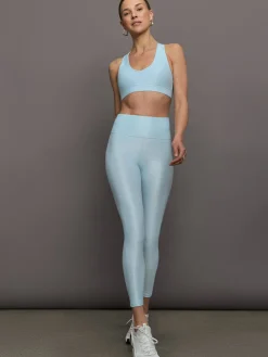 High Rise 7/8 Legging in Takara Shine