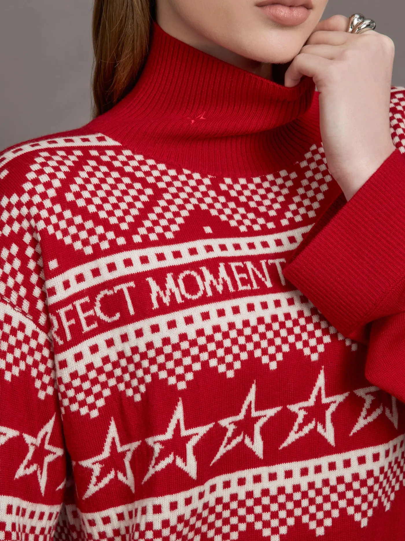 Holiday Roll Neck