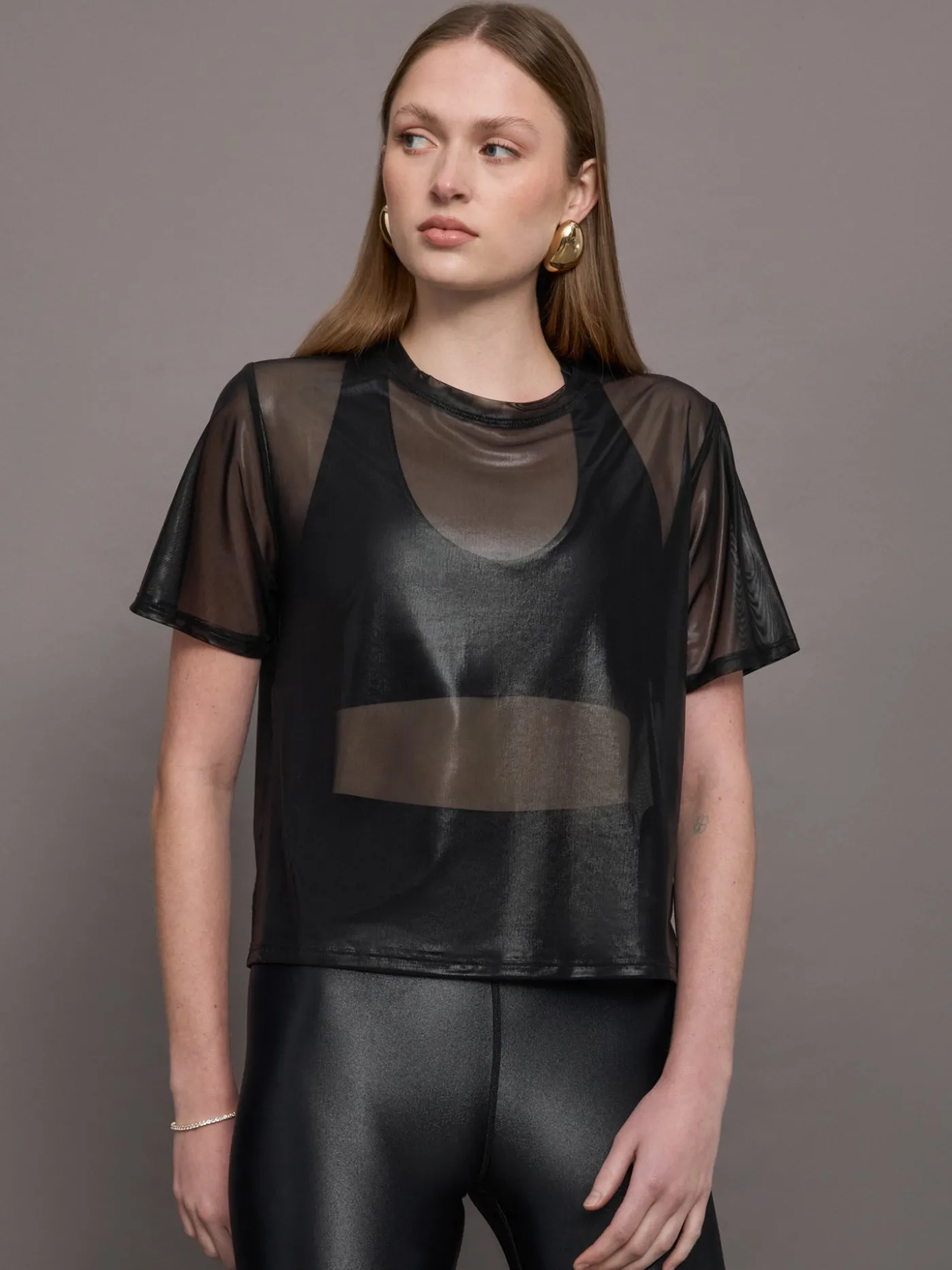 Liquid Mesh Tee Shirt