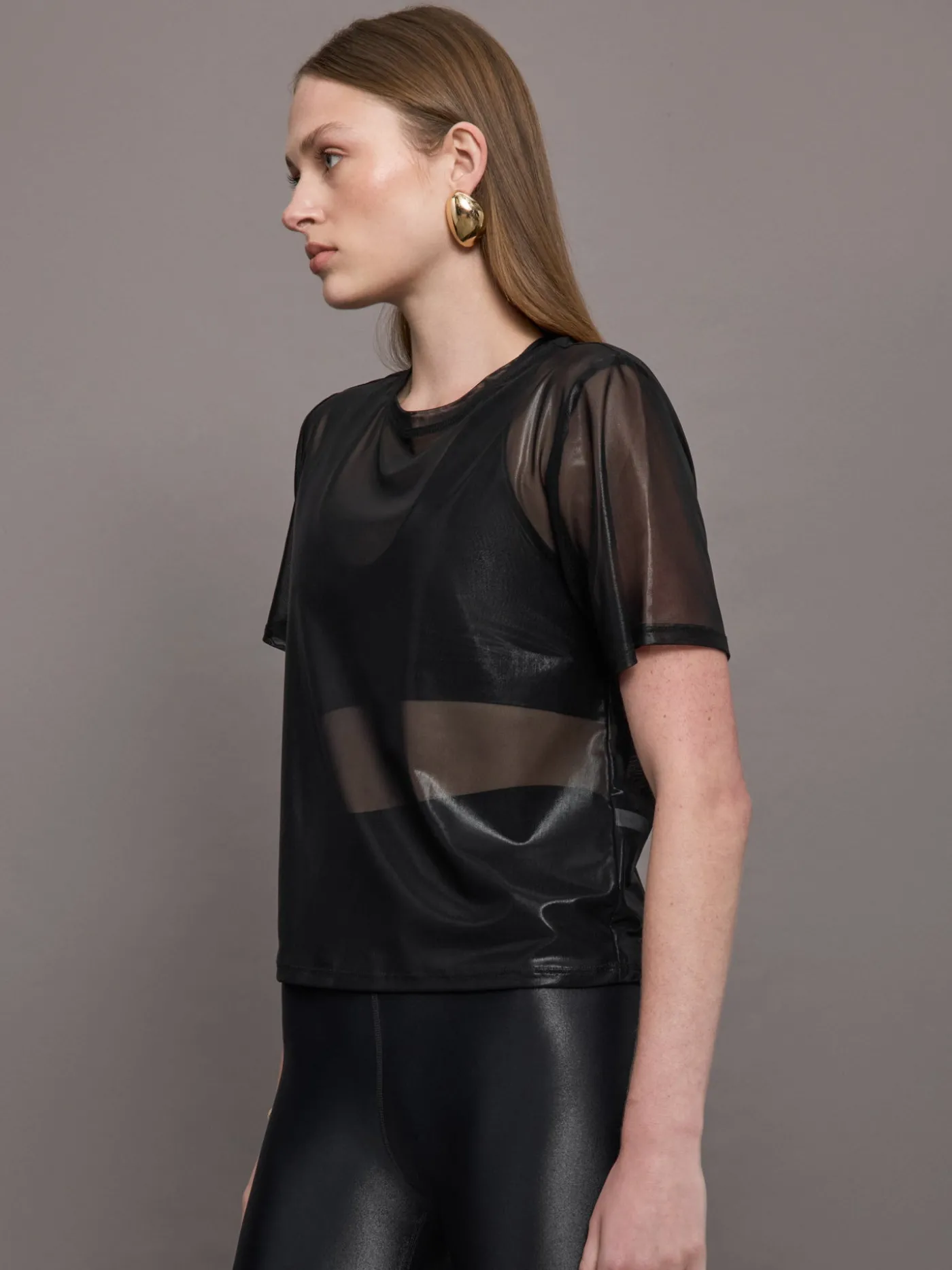 Liquid Mesh Tee Shirt
