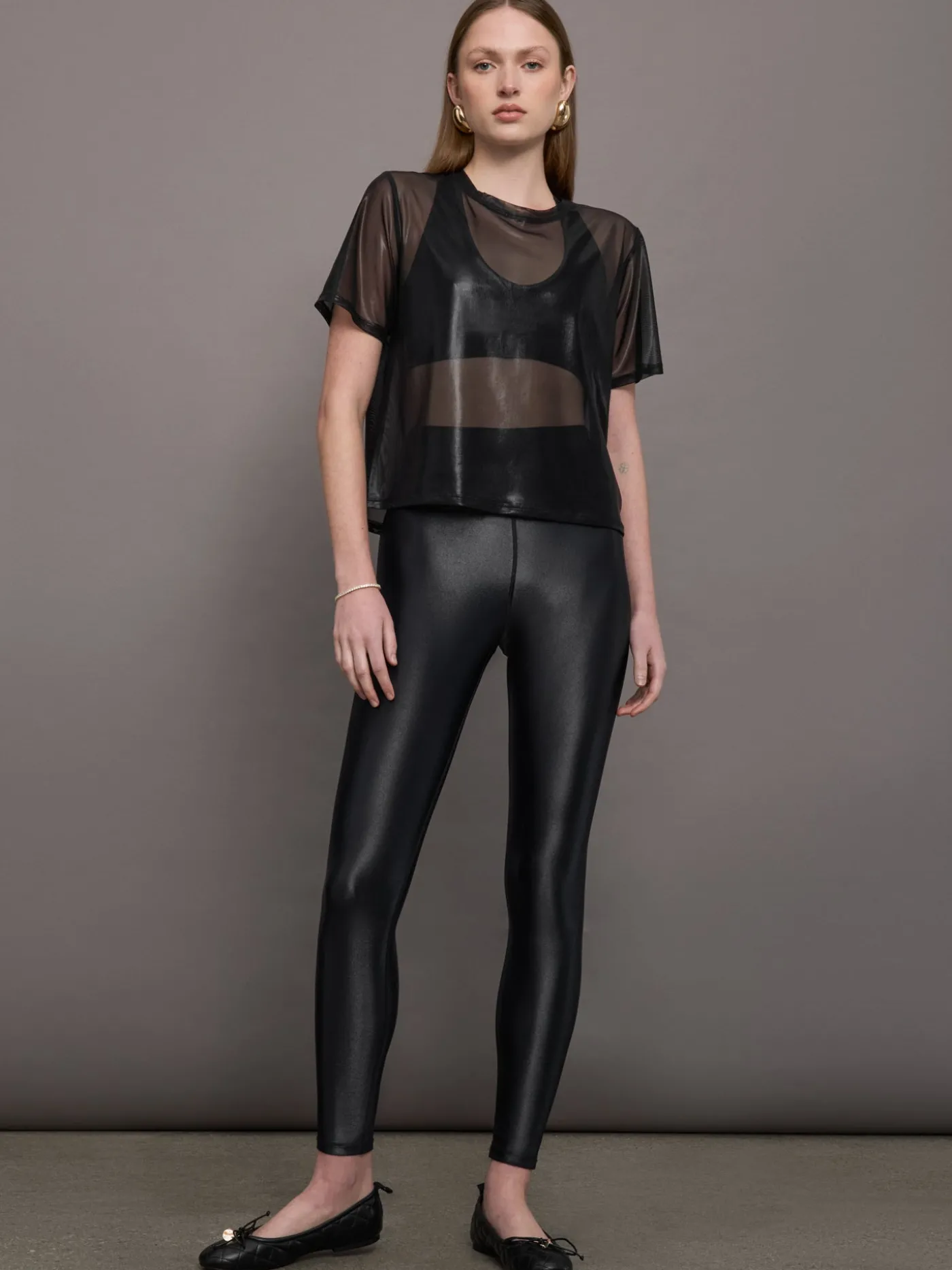 Liquid Mesh Tee Shirt