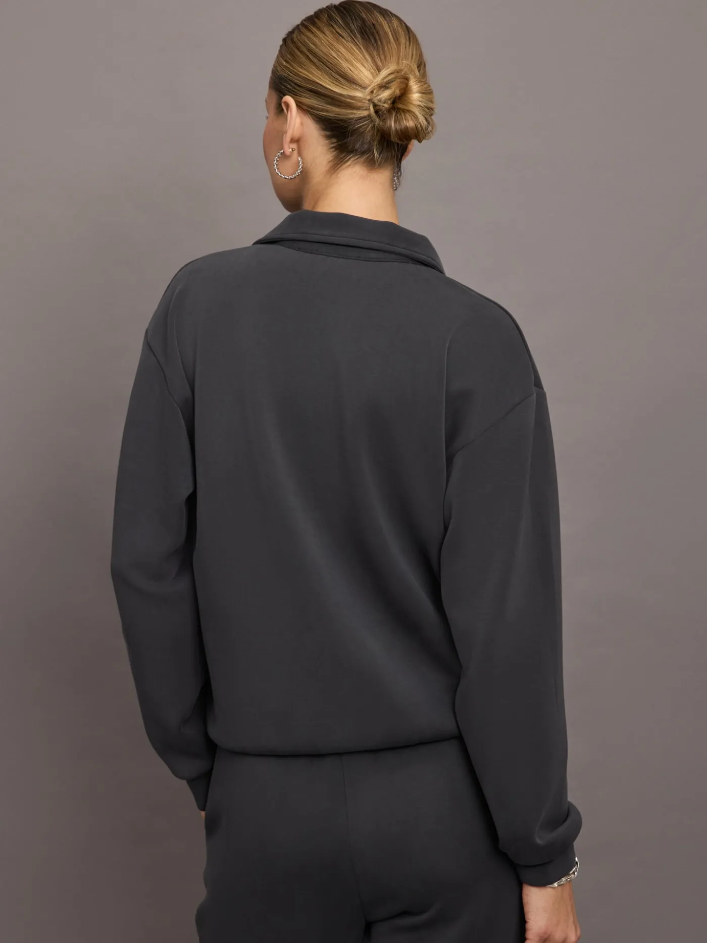 Logo Sweatshirt in Modal Luxe