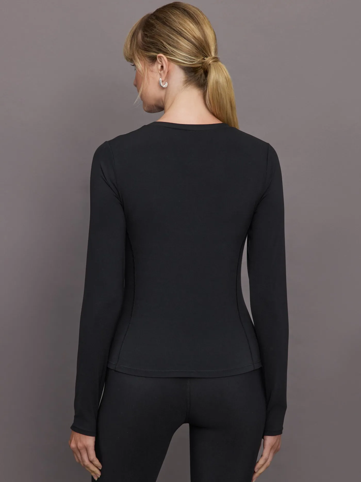 Long Sleeve Crew Neck in Melt