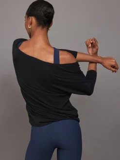 Long Sleeve Off Shoulder Tee Multipack