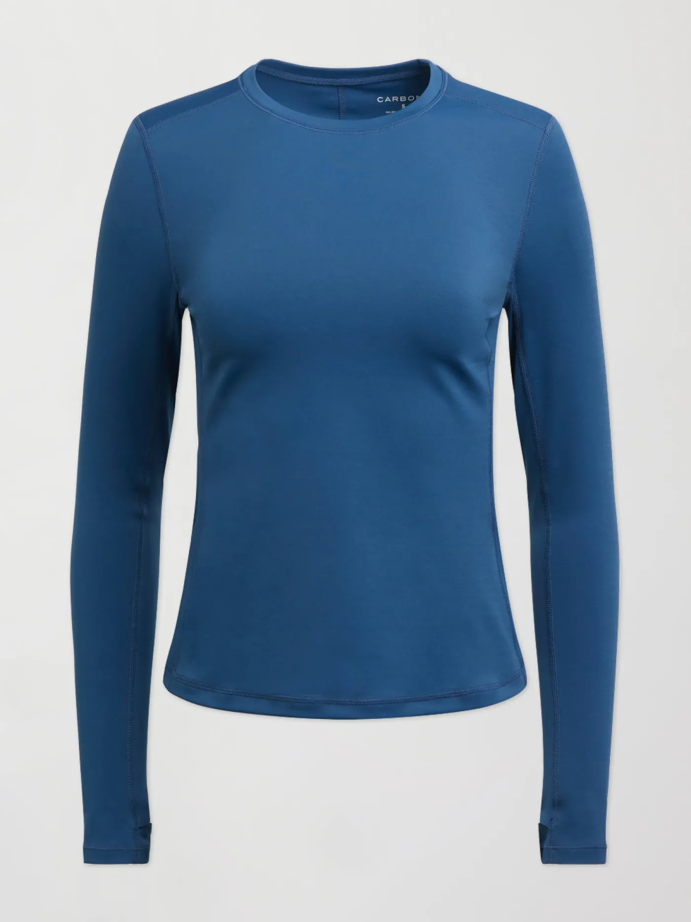 Long Sleeve Top In Diamond Compression