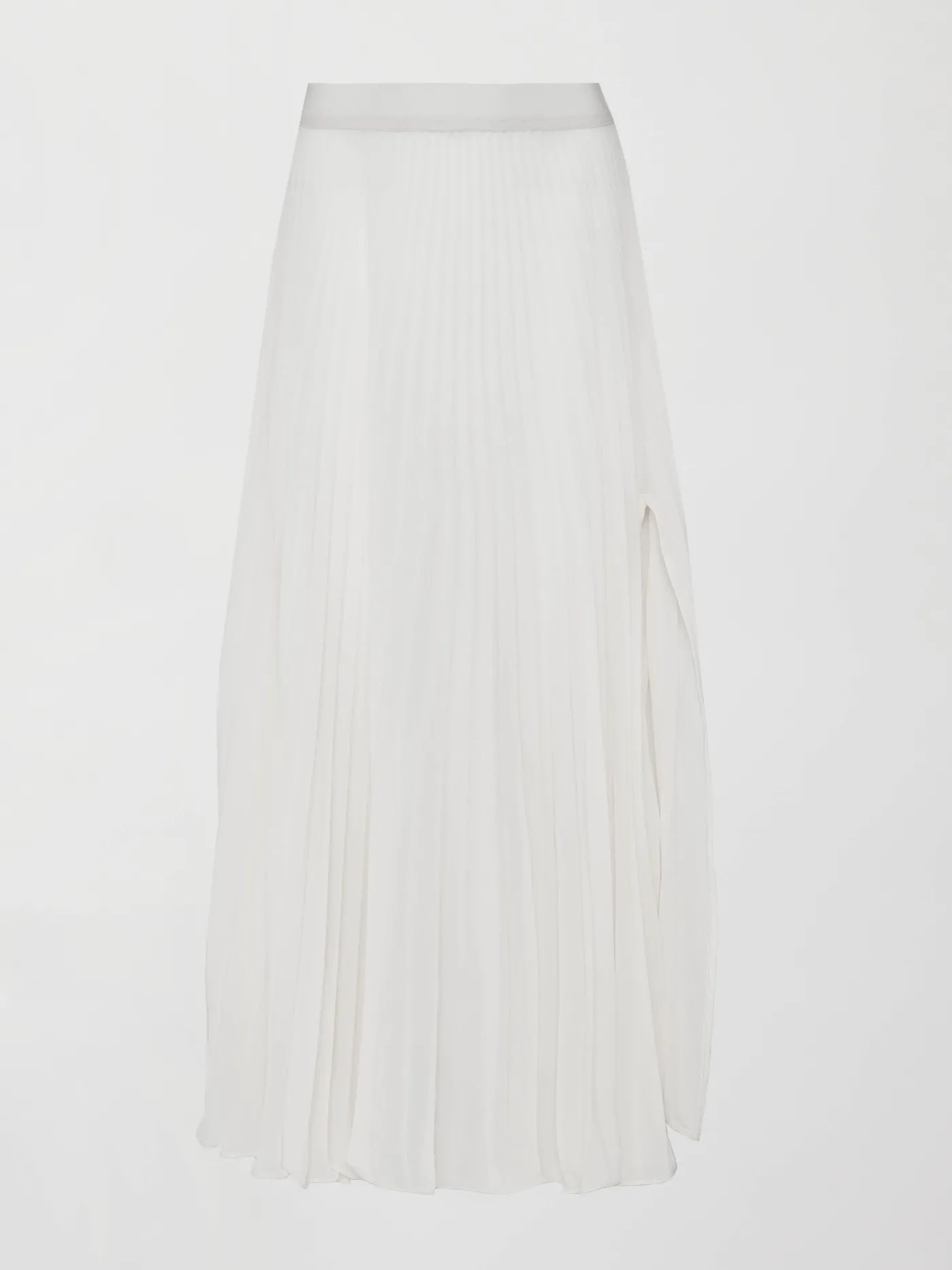 Mesh Pleated Skirt