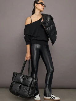 Off Shoulder Sweatshirt in French Terry
