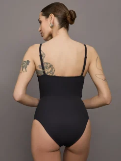 Ribbed Melt Bodysuit & Mesh Skirt Bundle