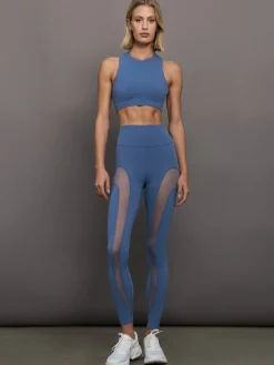 Sheer Spliced Legging in Melt