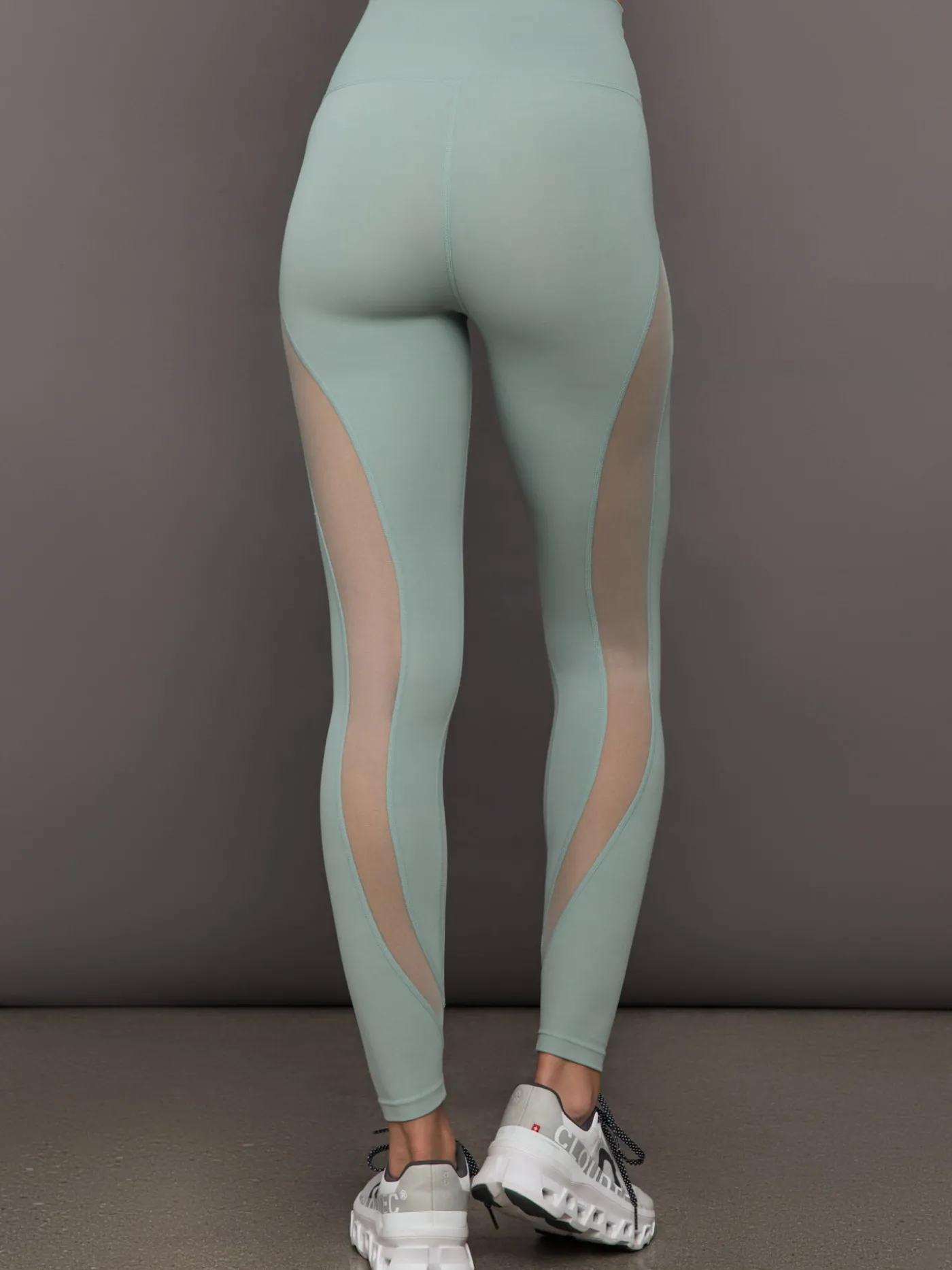 Sheer Spliced Legging in Melt