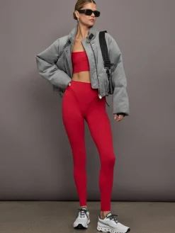 Spliced Colorblock Shine Legging in Melt