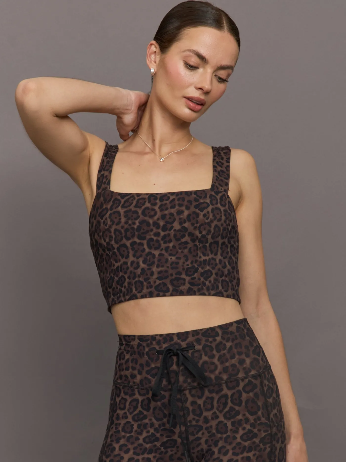 Square Neck Bra Top in Melt