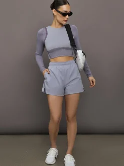 Studio Knit Long-T Crop