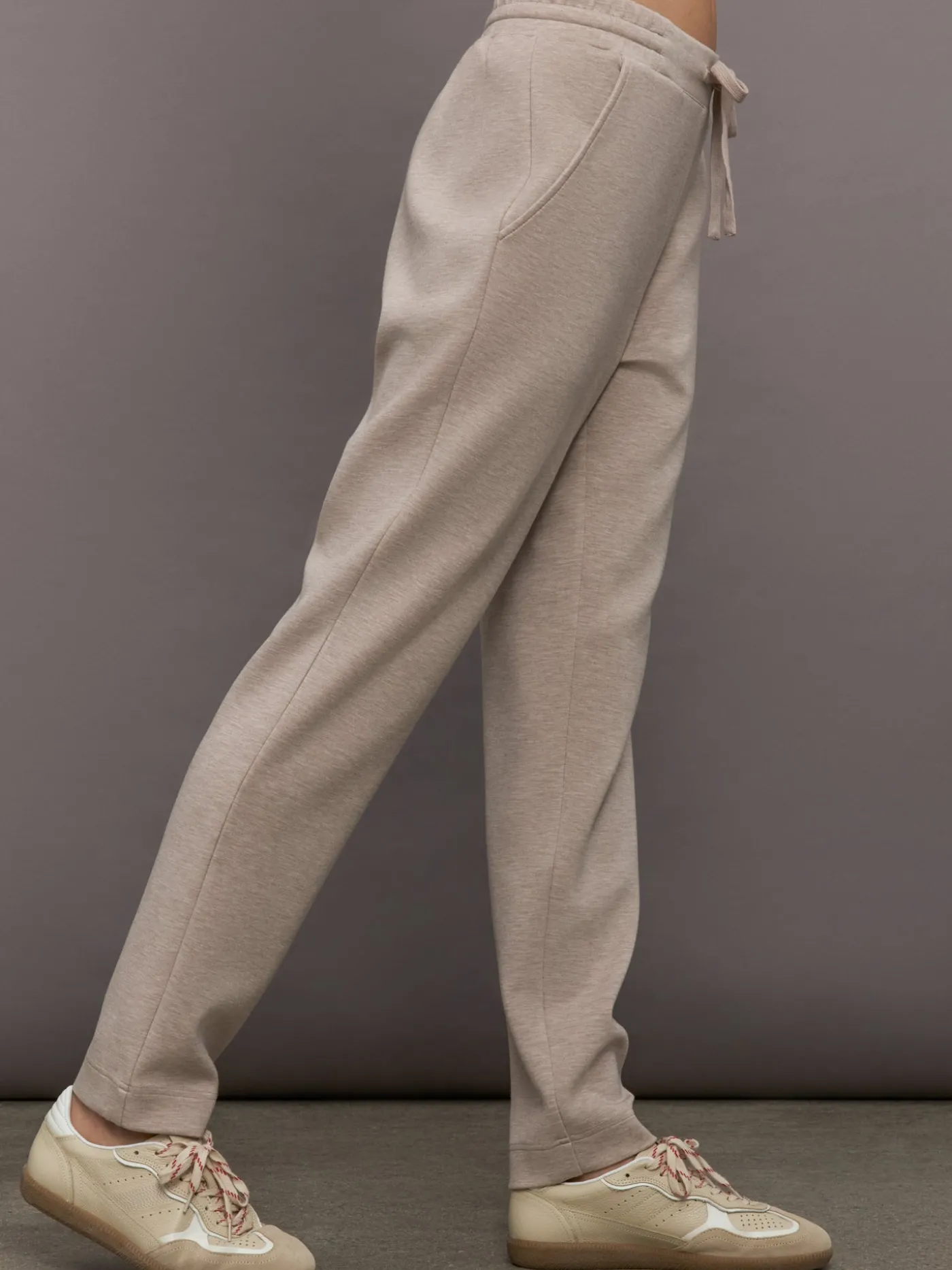 Tapered Leg Jogger in Interlock