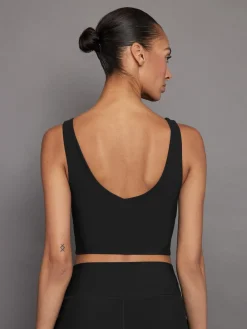 V-Neck Longline Bra in Melt