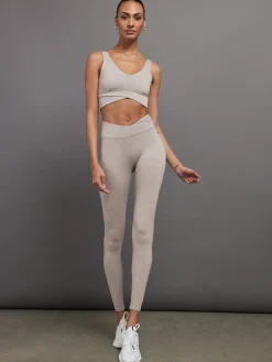Wrap Bra in Heather Melt